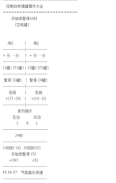 籃球比賽計(jì)時(shí)計(jì)分軟件